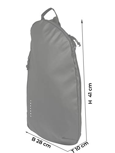 Forvert Unisex rugzak Tarp Lanny zwart One Size - Image 5