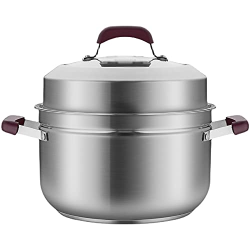 Marmite à soupe à vapeur petite mini marmite multifonction induction 24cm - 2
