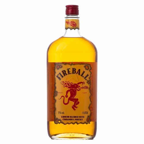 Fireball RED HOT Cinnamon Whisky 33,00% 1,00 Liter