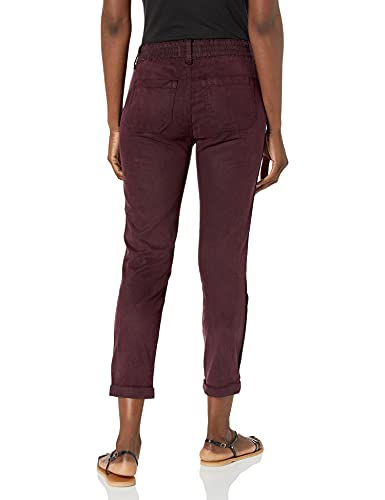 PAIGE Women's Christy Off Duty High Rise Tapered Pant W/Grosgrain Side Stripe2