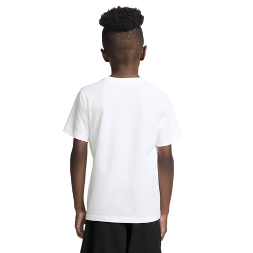 Image of Messi Boys' Lifestyle Short Sleeve T-Shirt, Slim-fit Graphic Tee, Cotton Blend Fabric