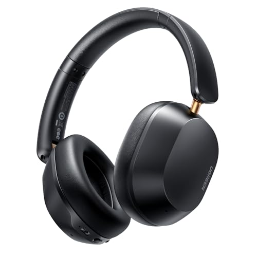 UGREEN HiTune Max5c �w�b�h�z�� Bluetooth ���C�����X�w�b�h�z�� �E���g���m�C�Y�L�����Z�����O �yLDAC �n�C���]�����z Bluetooth5.4 �L��/���� �Œ�75���ԉ��y�Đ� �}���`�|�C���g�Ή� �O����荞�� ���m�C�Y��