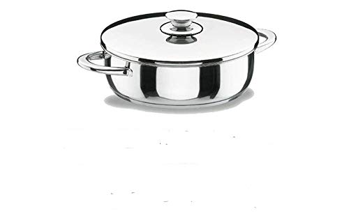 Talox Cacerola Acero Inox 18-8 C-Tapa 20X 8 Cm - 2,5 Lt Mod.201 - Mibricotienda En Oferta Talox Cacerola Acero Inox 18/8 C/Tapa 20X 8 Cm - 2,5 Lt