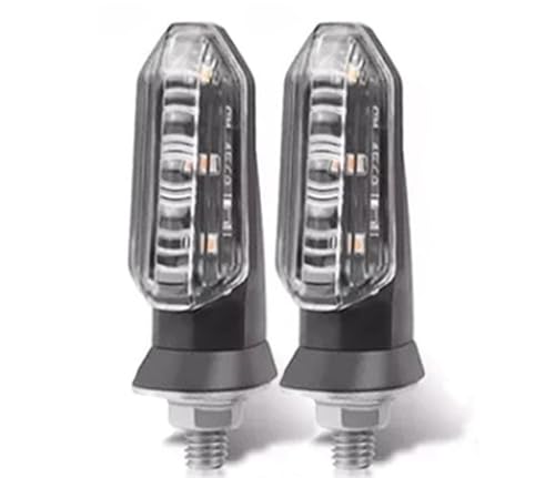 Luces de giro para motocicleta de 8 mm para solucionar fallos de luz de parada trasera 12V