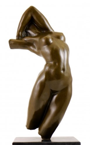 Kunst & Ambiente Bronze Figure - Torso of Adele (1882) - Signed Auguste Rodin - Bronze Sculpture - 100% Bronze