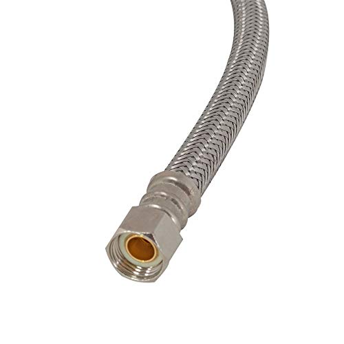 Fluidmaster Pro1T20Cs Click-Seal Stainless Steel 20-Inch Toilet Supply Line #TOP1