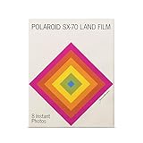 Polaroid(ポラロイド) インスタントフィルム Color Film for SX-70 カラーフィルム 8枚入り フレームカラー白 (6004)
