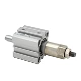 BOOGHIGC Serienbohrung, 16 mm, Verstellbarer Hub, kompakter Zylinder, doppeltwirkend, SDAJ16x20-20S, SDAJ16X30-20S-B, SDAJ16X40-30(Sdaj16x30-20,-B Male Thread)