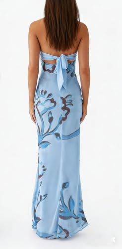 Image of Yiulangde Women Sexy Cut Out Maxi Dress Spaghetti Strap Backless Bodycon Dress Y2k Formal Hollow Out Sleeveless Long Dresses