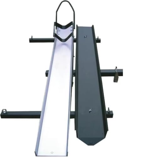 Porta motos con rampa metálica 500 lbs receptor 2 pulg miniatura 4