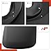 A-Premium Set of 4PCS Mud Flaps Splash Guards Mudguards Mudflaps with Hardware Kits Compatible with Toyota Tacoma 2005-2015 Pickup, (with Fender Flares), Front and Rear (Driver & Passenger Sides)