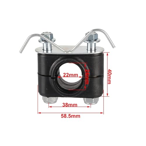 Bloc de support colonne direction universel pour quad 50cc-150cc