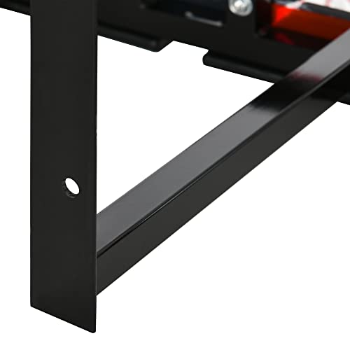 Soozier Wall Mounted Basketball Hoop, Mini Hoop Basketball Goal With 43" X 30" Shatter Proof Backboard, Durable Bracket And All Weather Net For Outdoor Use #TOP6