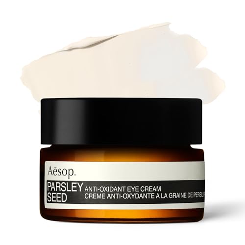 Aesop Parsley Seed Anti-Oxidant Eye Cream for Dry Skin | Vitamins C & E to Gently Nourish Skin | 10mL / 0.3 oz
