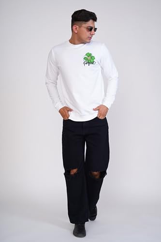 Image of Royaltail Men's Cotton Regular Fit Full Sleeves Pullover Printed Sweatshirts