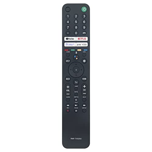 RMF-TX520U Voice Search Remote Control fit for Sony Smart TV KD-43X80J KD-43X85J KD-50X80J KD-50X85J KD-55X79J KD-55X80CJ KD-55X80J KD-55X85J KD-65X79J KD-65X80CJ KD-65X80J KD-65X85J KD-75X79J - Image 3