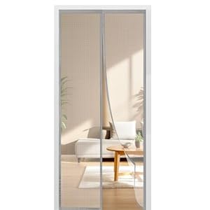 BUIRTLY Fliegengitter Balkontür Magnet 145x190cm