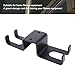 HERCHR Barbell Holder, 9.3 x 1.4 inches Garage Gym Bar Hanger Wall Rack Vertical Barbell Mount Storage Rack for Commercial or Home Gym Accessory