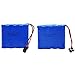 Blomiky 2pcs 4.8V 700mAH Battery C182 C185 C181 1/18 1:18 RC Truck Rock Crawler Vehicle or RC Car C181 Battery 2 Pack