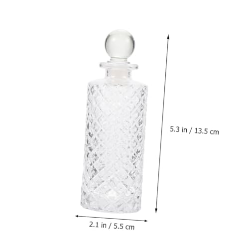 Botellas de vidrio jojofuny de 150ml con frascos decorativos vacíos para ambientar el baño 3