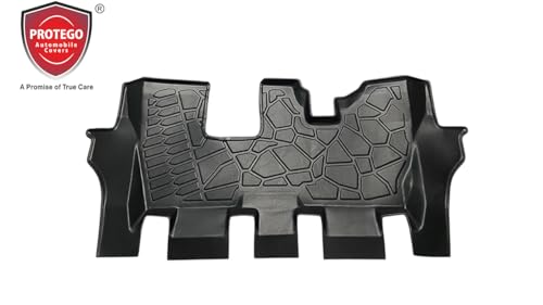 Image of PROTEGO 5D Premium TPE Car Floor Mats Suitable for INVICTO Manual (2023-) Waterproof, Anti Skid, Dustproof, Anti-Scratch & Easy Wash, Heavy-Duty, All-Weather, Car Accessory Set Of 4pcs LLM Mat (Black)