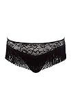 Aubade Thong Panties pour Femme - Boite A Desir - Noir Taille Unique