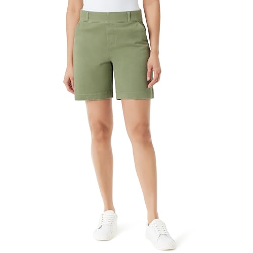 Bermuda femme Gloria Vanderbilt : votre tenue de week-end en sauge de jardin