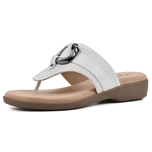 Image of CLIFFS BY WHITE MOUNTAIN Women's Benedict Mini Wedge Sandal