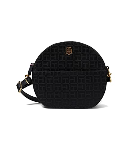 Image of Tommy Hilfiger Women's Joy Ii Canteen Crossbody Square Monogram Jacquard