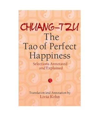 Chuang-Tzu: The Tao of Perfect Happiness 8129119854 Book Cover