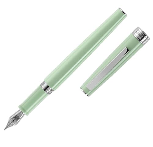 Stylo plume Montegrappa Armonia acier menthe fluo taille moyenne