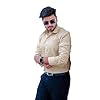 Sparrow Outfit Men’s Pure Cotton Regular Fit Shirt | Casual Wear Formal Shirts for Men and Boys | Spread Collar Long Sleeve Button Down Shirt for Office Parties Special Occasions (Light Yellow)