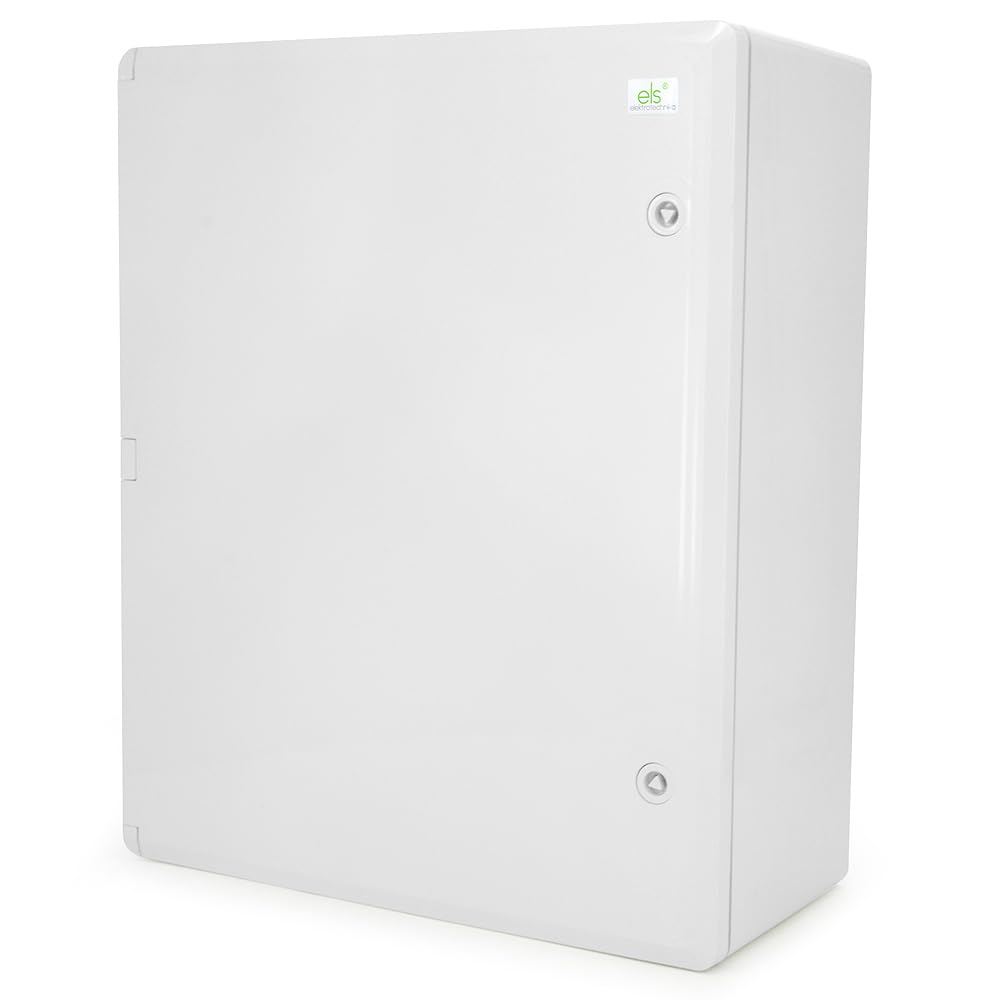 ELS Elektrotechnika Armadietto per quadro elettrico IP65 piastra di montaggio zincata porta con guarnizione perimetrale a parete vuoto