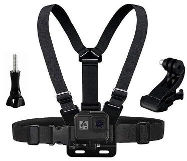 Chest Strap Harness Mount J hook for GoPro HERO 4 5 6 7 8 9 10 11 12 Action Camera