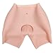 EQAIWUJIE Pantaloni Falsi di silicio Pantaloni dell'anca Mutandine in Silicone per Abiti da Uomo a Donna (IT, Testo, L, Regular, Regular, Buttocks Thick 1.4 cm, Bianco) immagine