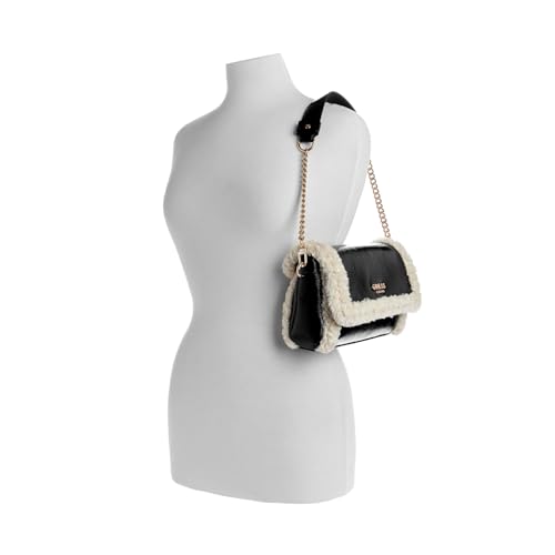 Image of GUESS Womens Davika Flap Shoulder Bag | Flap