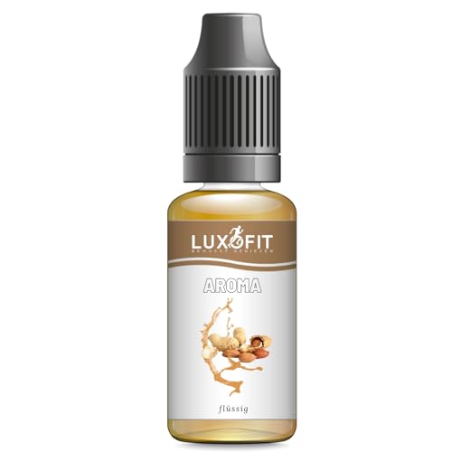 luxofit ERDNUSS AROMA FLÜSSIG FRUCHTIGE UND CREMIGE GESCHMACKSAROMEN AROMATISIEREN VON LEBENSMITTELN UND GETRÄNKEN GESCHMACKSRICHTUNGEN FÜR KÜCHE UND GASTRONOMIE VEGAN MADE IN GERMANY (1 L)