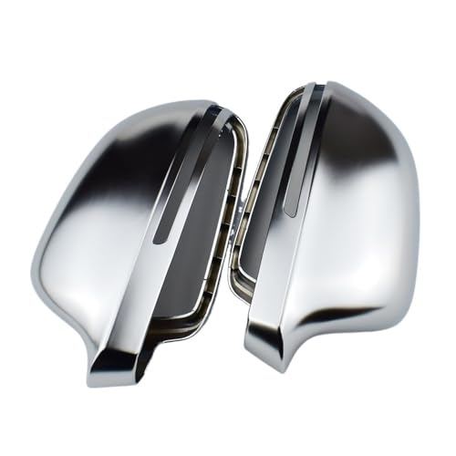 Coque retroviseur mat pour A4 B8 et A5 finition chrome brosse élégante