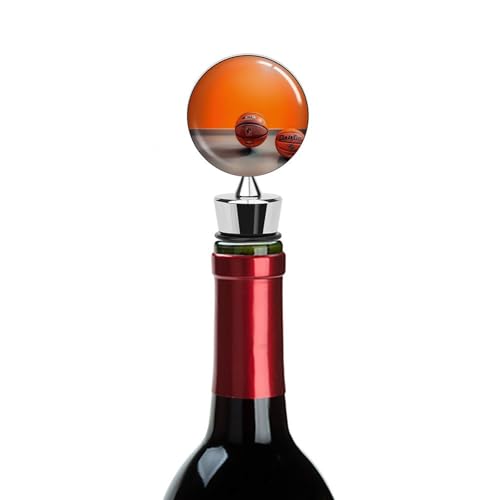 Bouchon de vin réutilisable orange hermétique pour conserver vos bouteilles entamées - 7