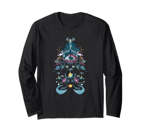 T-shirt La Petite Sirène Disney manches longues idéal pour une tenue décontractée