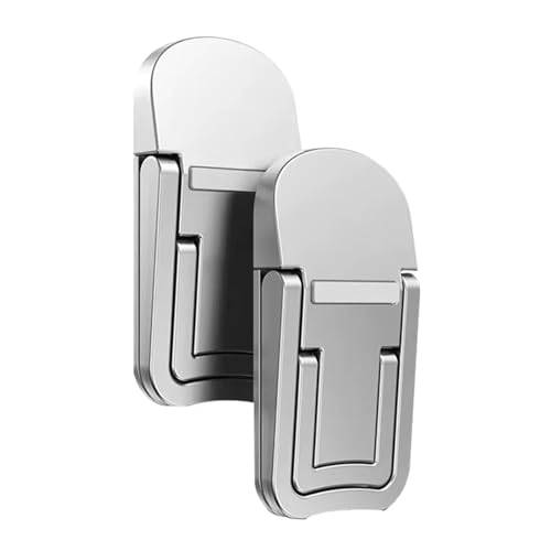 Soporte de refrigeración para portátil discreto de doble ranura para portátil, altura ajustable y ergonómico para una mejor visualización