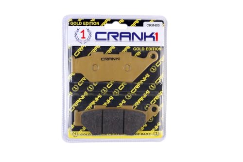Image of Ceramic Brake Pads Compatible For Benelli Imperiale 400 | Front | CRM400 | 1 Set | Smooth Braking | Heat Resistant | Long Life | Disc Friendly