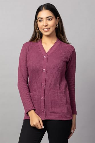 Image of HIFZAA Sweater Cardigan for Women Winter Sweaters for Ladies Plus Size M to 6XL