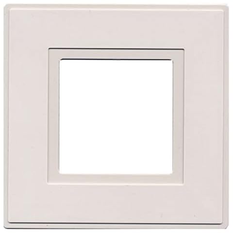 kenable Light Switch Surround Finger Plate White Cover