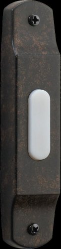 Quorum International Basic Narrow Door Chime Button - Toasted Sienna - 7-302-44 #TOP9