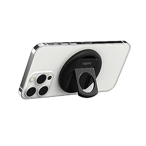 Belkin iPhone Camera Mount, MagSafe Continuity Camera Mount, Turn iPhone to Webcam, Compatible with MacBook Pro, Air, iPhone 14, iPhone 13 / 12, Black