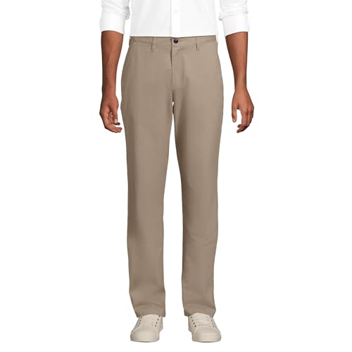 Lands' End Men's Travel Kit Comfort Waist Athletic Fit Chino Pant