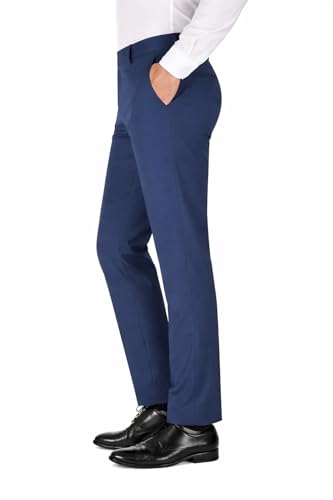 Image of Formal Pants for Men Office Wear - Premium Regular Fit Formal Trouser for Men, Boys, Gents Bottom Formal wear for Office Meeting, Party, Gathering, Wedding