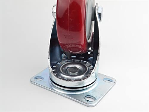 Roulettes industrielles 4 pouces pour chariot lourd solution bruit et fatigue - 5