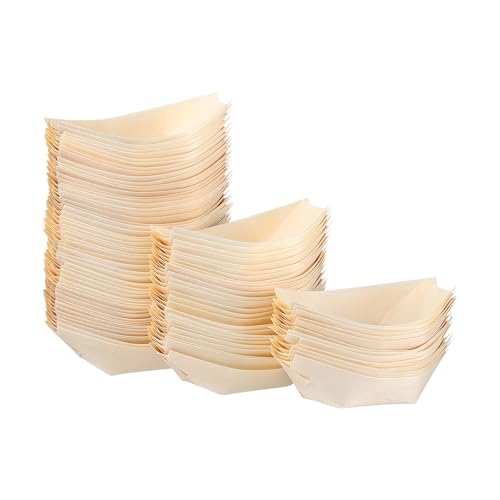 Platos de sushi de madera sintética 17 cm x100 miniatura 1
